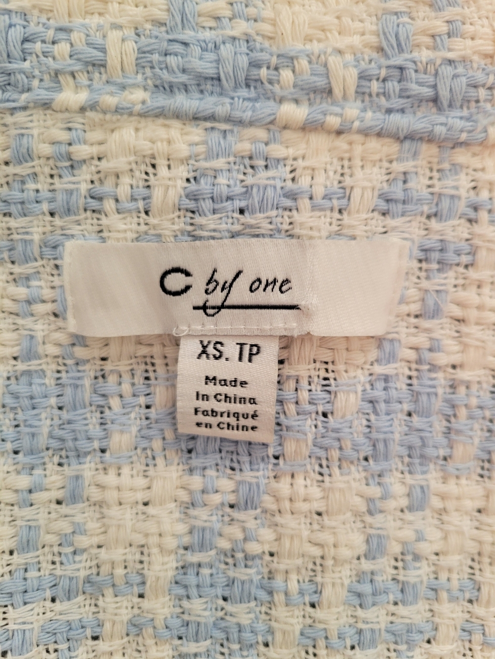 Houndstooth Textured Shacket size XS-S - Picture 6 of 6